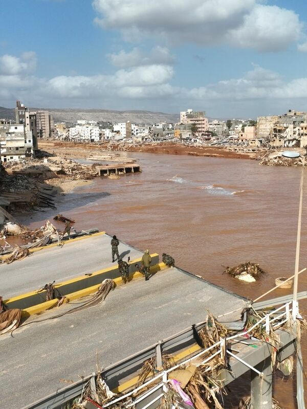 Ausnahmezustand Nach Berschwemmungen In Libyen Allein In Der Schwer