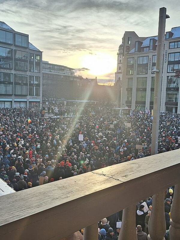 Nach einer Reihe von Großprotesten für Demokratie und gegen AfD