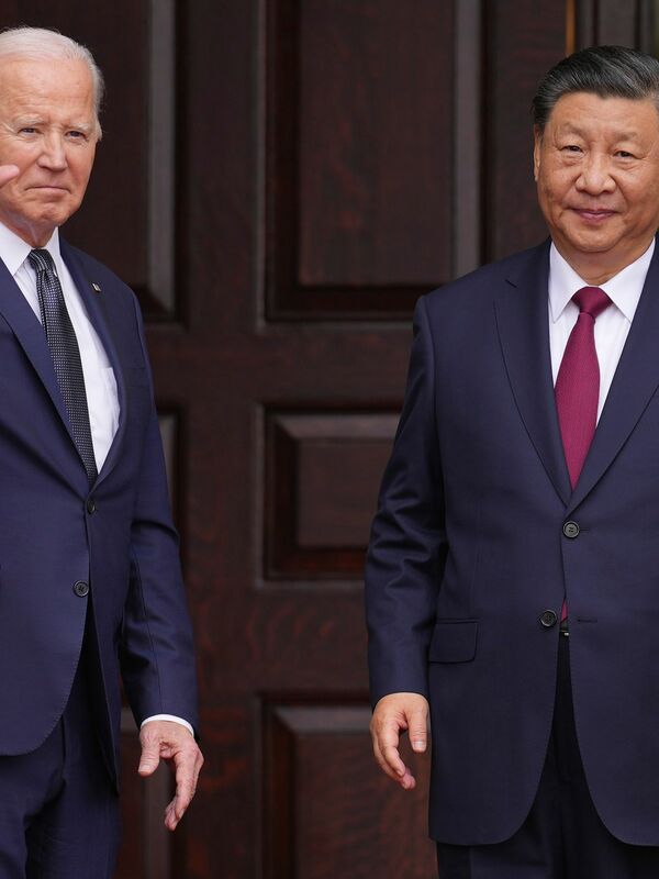 Im November Trafen Sich Joe Biden Und Xi Jinping In Kalifornien Um Das