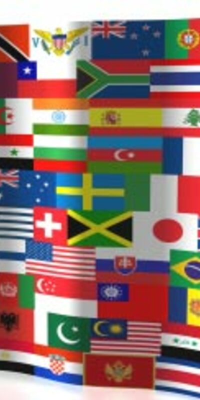 International internationale Flaggen