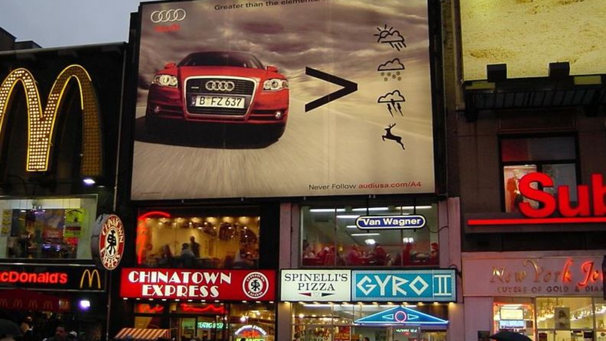 Werbung - Foto: wikipedia.org © DER UNFASSBARE