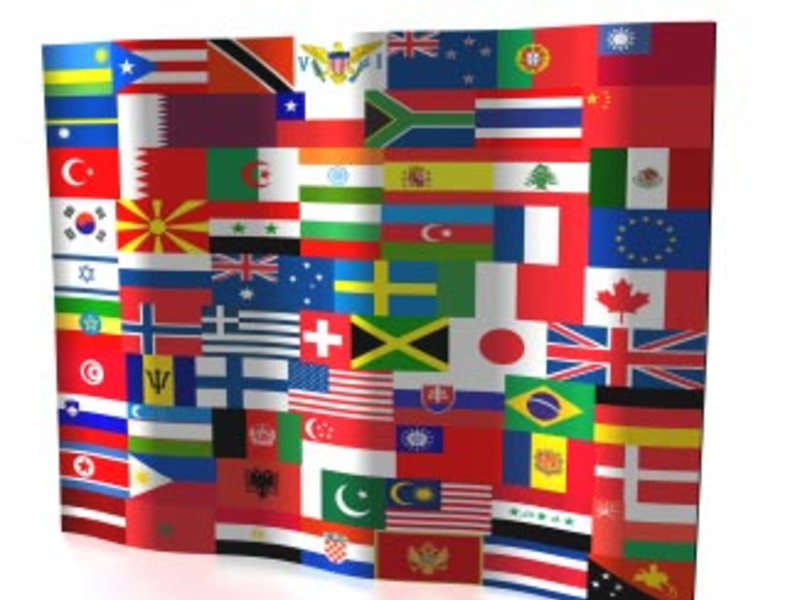 internationale Flaggen - Foto: iStockphoto.com / mstay