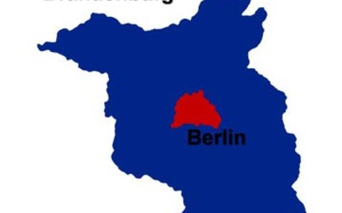 makierte Fläche von Berlin und Brandenburg - Foto: Fotolia.com / mrr