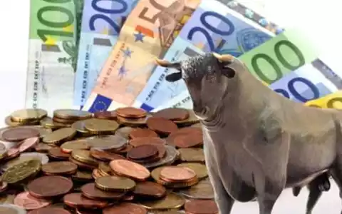 Geld und Bulle - Foto: Fotolia.com / Heino Pattschull