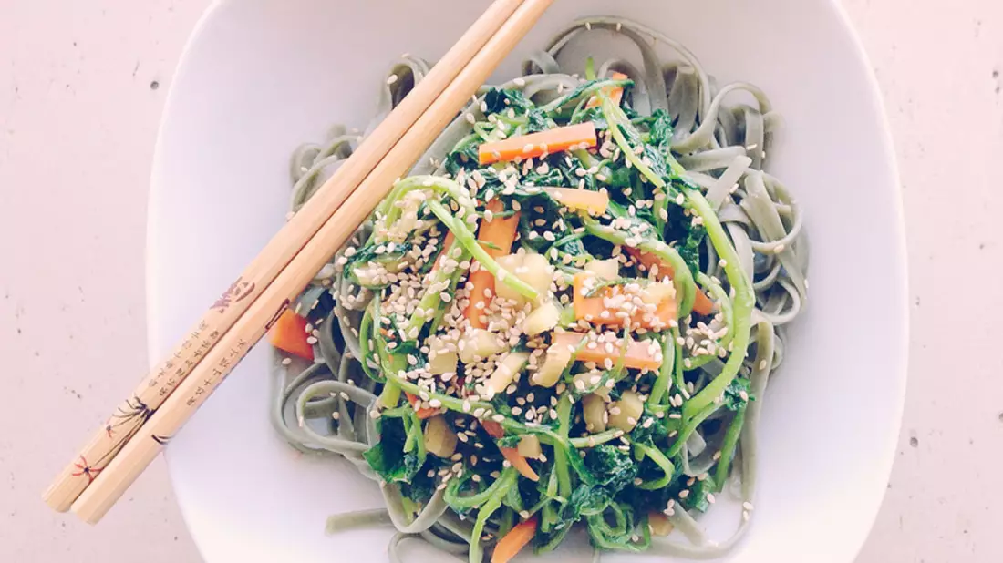 Nicht nur auf asiatische Speisepläne hat Spirulina Eingang gefunden - Bild: Flickr.com © Elmastudio (CC BY-ND 2.0)