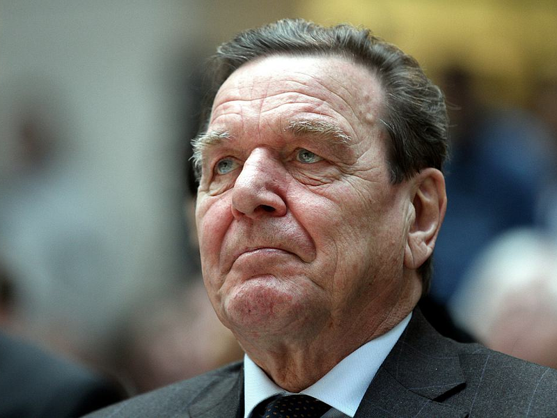 Gerhard SchrÃ¶der - Foto: über dts Nachrichtenagentur