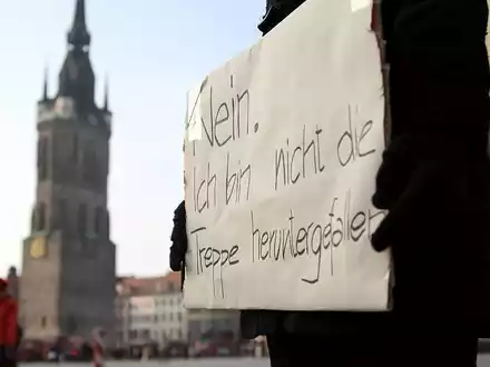 Demonstrantin gegen Gewalt an Frauen (Archiv) - Foto: über dts Nachrichtenagentur