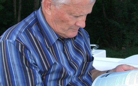 Frau Dr. Christine Varga und ihre PR-Aktion: - Foto: Jürg Walter Meyer