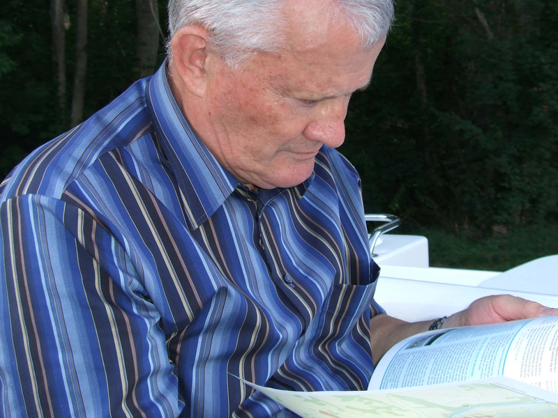 Frau Dr. Christine Varga und ihre PR-Aktion: - Foto: Jürg Walter Meyer