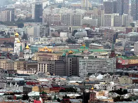 Blick über Moskau mit dem Kreml (Archiv) - Foto: über dts Nachrichtenagentur