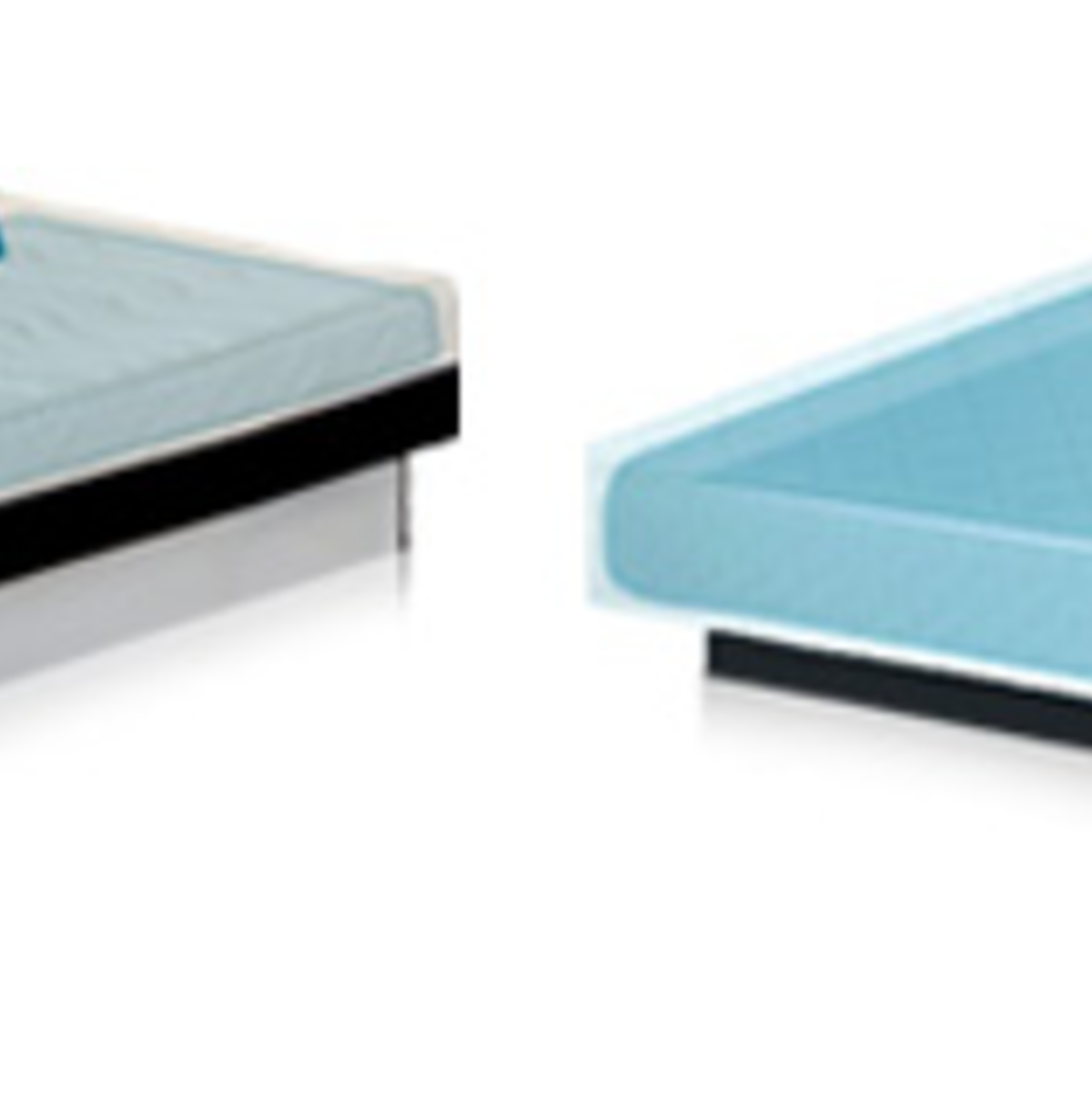 Abbildung 6: Bei einem Wasserbett ist die Matratze mit Wasser gefüllt und passt sich so dem Körper an. - Foto: © aqua-comfort.net