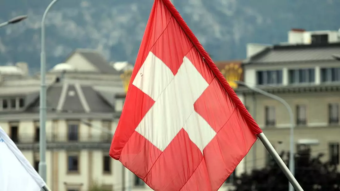 Fahne der Schweiz (Archiv) - Bild: über dts Nachrichtenagentur