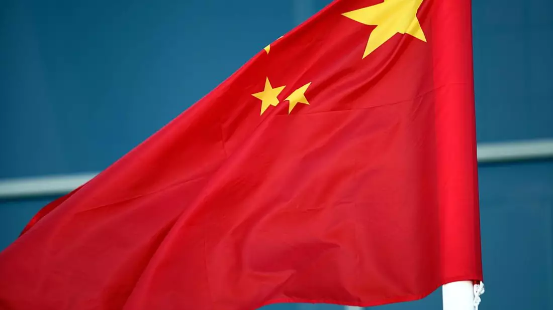 Fahne von China (Archiv) - Bild: über dts Nachrichtenagentur