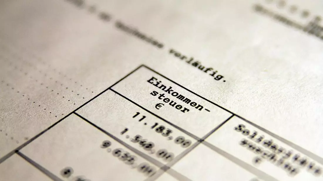 Einkommensteuer (Archiv) - Bild: über dts Nachrichtenagentur