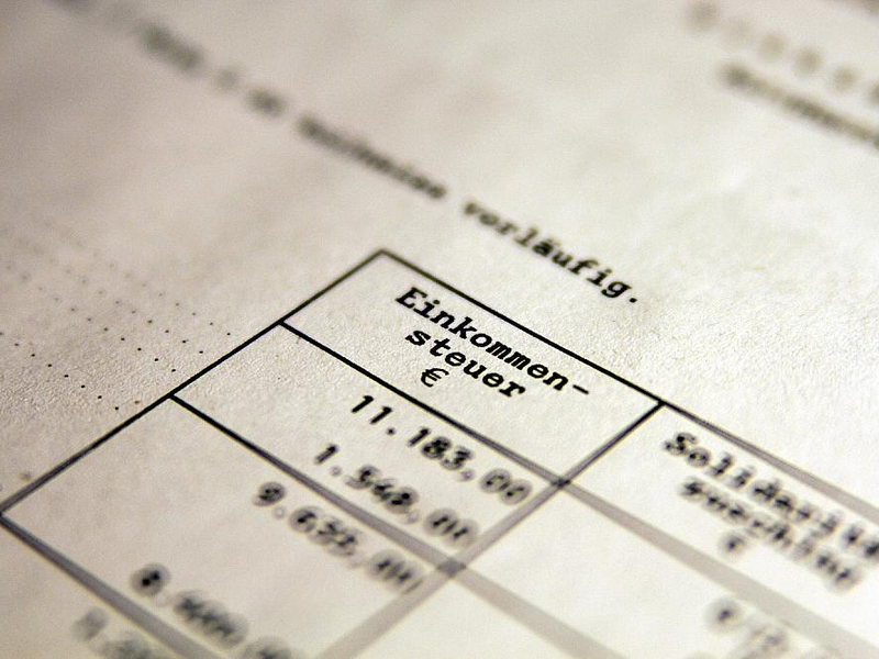 Einkommensteuer (Archiv) - Foto: über dts Nachrichtenagentur
