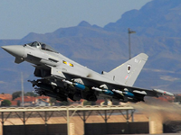 Britisches Kampfflugzeug Eurofighter Typhoon (Archiv) - Foto: über dts Nachrichtenagentur