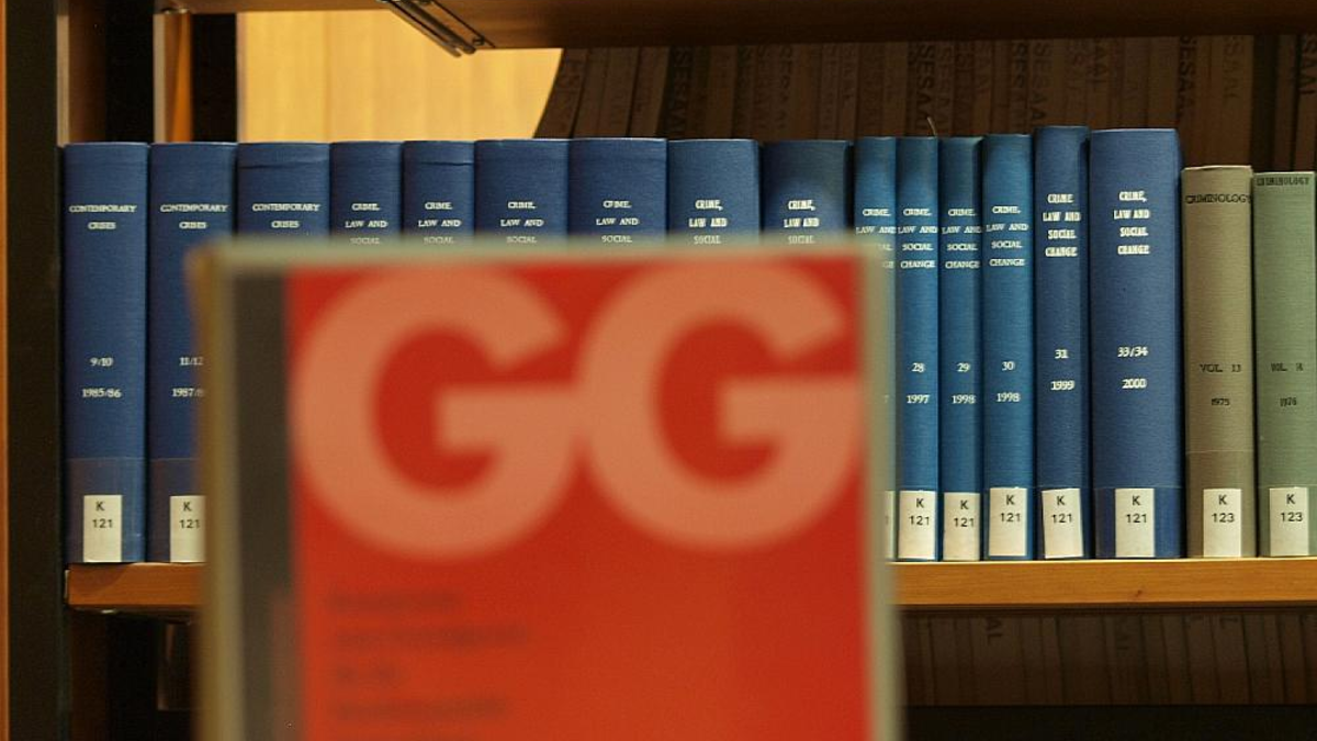 Ausgabe des Grundgesetzes in einer Bibliothek - Foto: über dts Nachrichtenagentur