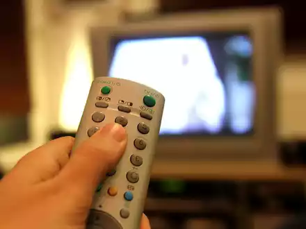 Fernsehzuschauer mit einer Fernbedienung (Archiv) - Foto: über dts Nachrichtenagentur