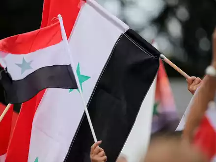 Flagge von Syrien (Archiv) - Foto: über dts Nachrichtenagentur