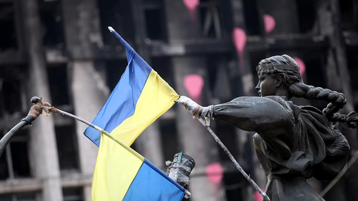Ukrainische Flagge (Archiv) - Foto: über dts Nachrichtenagentur