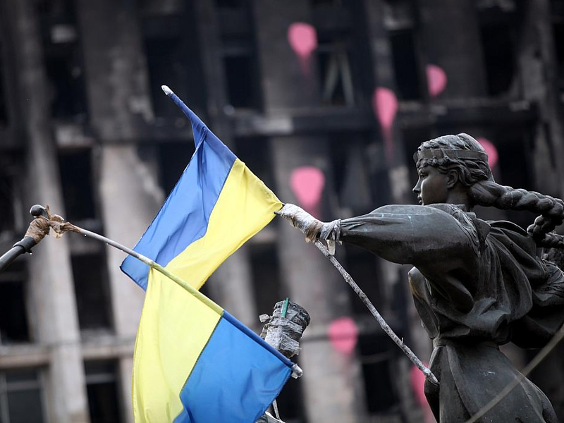Ukrainische Flagge - Foto: über dts Nachrichtenagentur