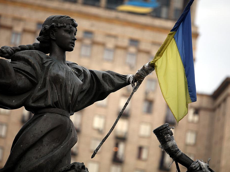 Flagge der Ukraine (Archiv) - Foto: über dts Nachrichtenagentur