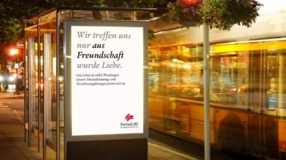 Plakatkampagne Swiss LIfe - Bild: © Swiss Life