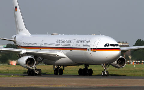 Regierungsjet A340-313X VIP Theodor Heuss der Luftwaffe - Foto: über dts Nachrichtenagentur