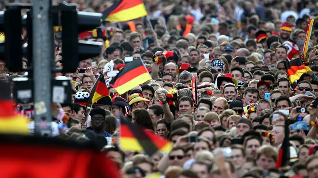Fußballfans der Deutschen Fußball-Nationalmannschaft (Archiv) - Bild: über dts Nachrichtenagentur