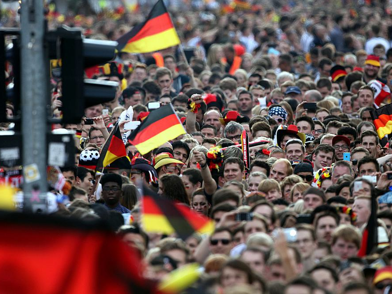 Fußballfans der Deutschen Fußball-Nationalmannschaft (Archiv) - Foto: über dts Nachrichtenagentur