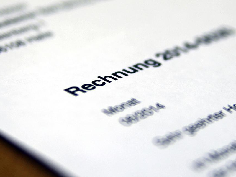 Rechnung - Foto: über dts Nachrichtenagentur