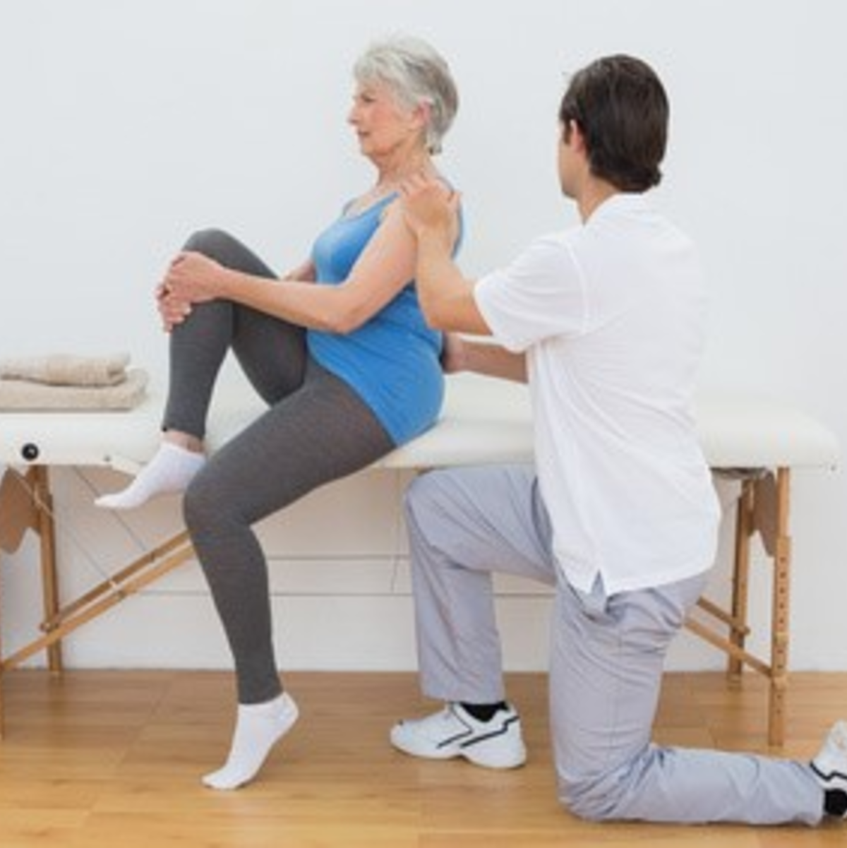 Physiotherapie nach einem Schlaganfall - Foto: © Christian Müller - Fotolia.com 