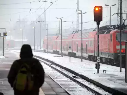 Winter bei der Deutschen Bahn - Foto: über dts Nachrichtenagentur
