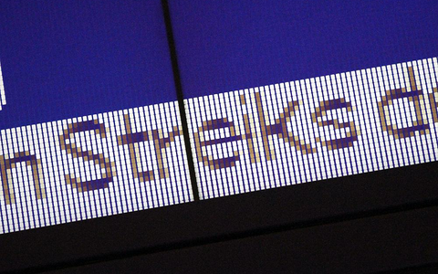 Streik-Hinweis bei der Bahn (Archiv) - Foto: über dts Nachrichtenagentur