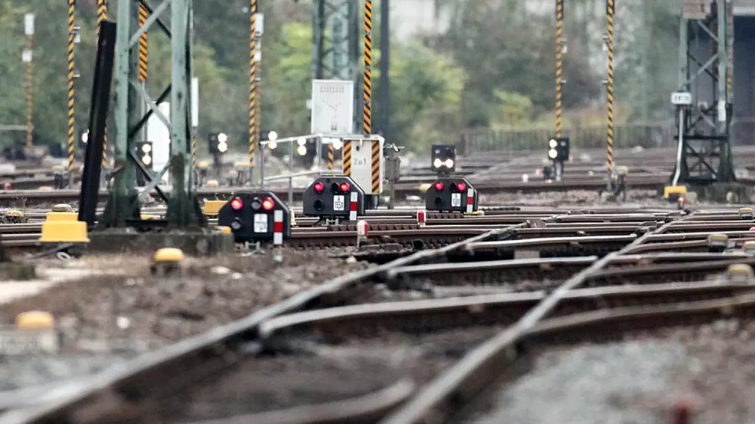 Gleisanlage bei der Bahn - Bild: über dts Nachrichtenagentur