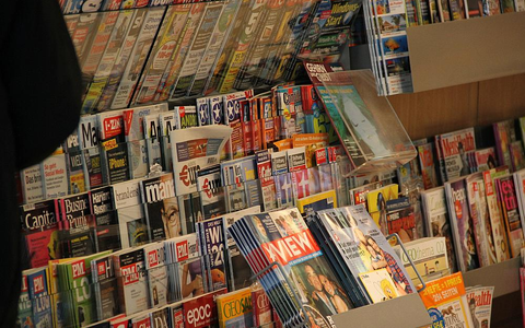 Zeitschriften an einem Kiosk - Foto: über dts Nachrichtenagentur