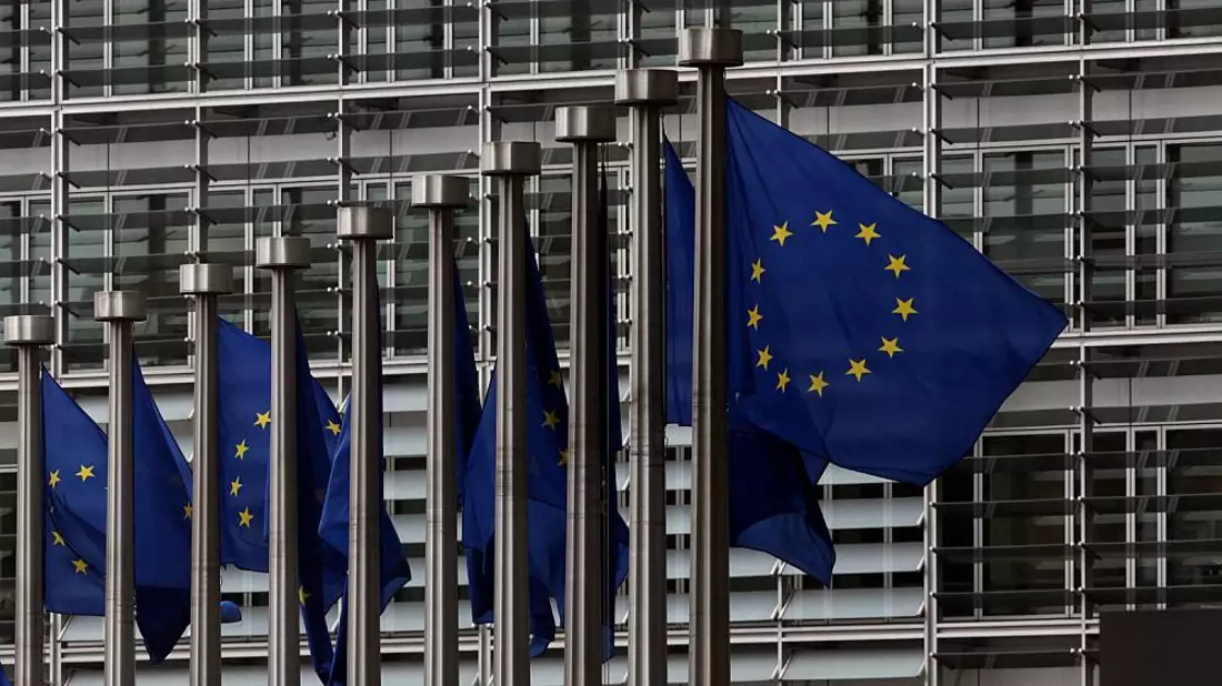EU-Fahnen (Archiv) - Bild: über dts Nachrichtenagentur