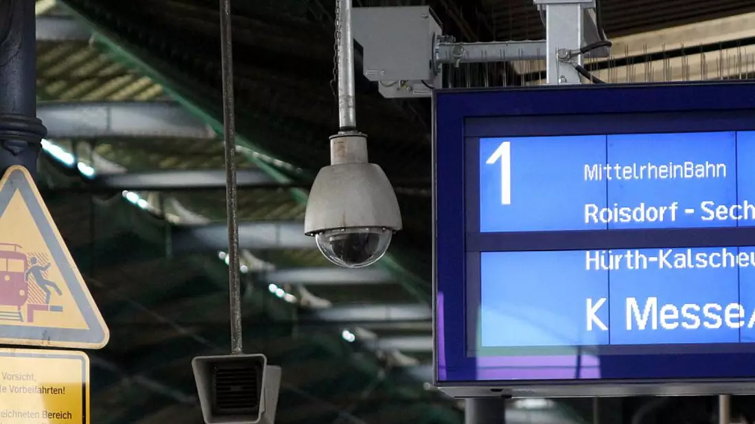 Überwachungskamera am Bonner Hauptbahnhof - Bild: über dts Nachrichtenagentur