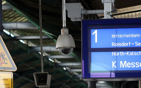 Überwachungskamera am Bonner Hauptbahnhof - Foto: über dts Nachrichtenagentur