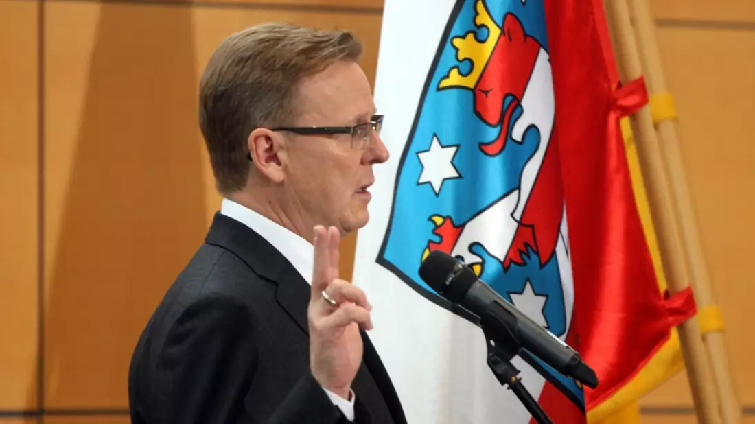 Bodo Ramelow am 05.12.2014 im Erfurter Landtag - Bild: über dts Nachrichtenagentur