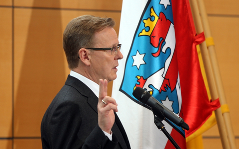 Bodo Ramelow am 05.12.2014 im Erfurter Landtag - Foto: über dts Nachrichtenagentur