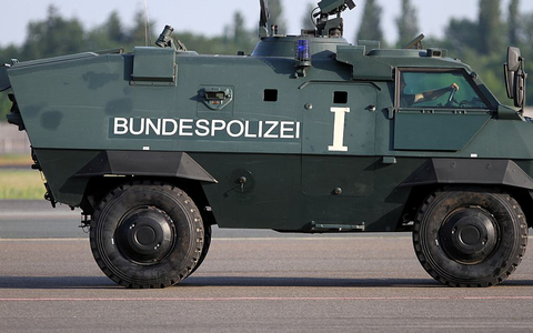 Spritfresser: Ein Panzer der Bundespolizei (Archiv) - Foto: über dts Nachrichtenagentur