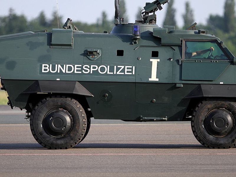 Spritfresser: Ein Panzer der Bundespolizei (Archiv) - Foto: über dts Nachrichtenagentur