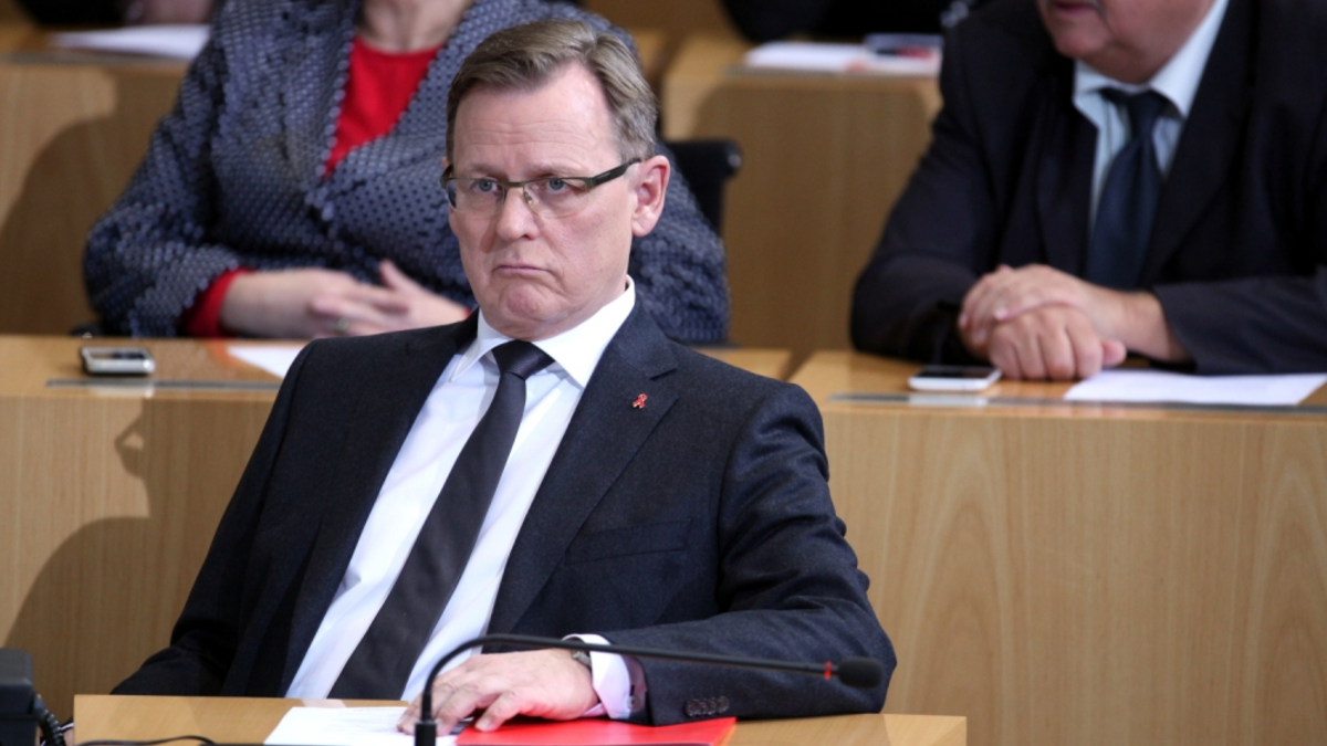 Bodo Ramelow am 05.12.2014 im Erfurter Landtag - Foto: über dts Nachrichtenagentur