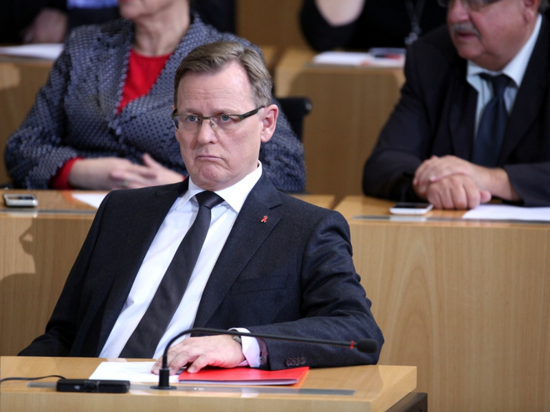 Bodo Ramelow am 05.12.2014 im Erfurter Landtag - Foto: über dts Nachrichtenagentur