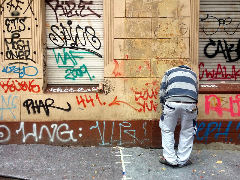 Graffiti-Entfernung - Foto: über dts Nachrichtenagentur