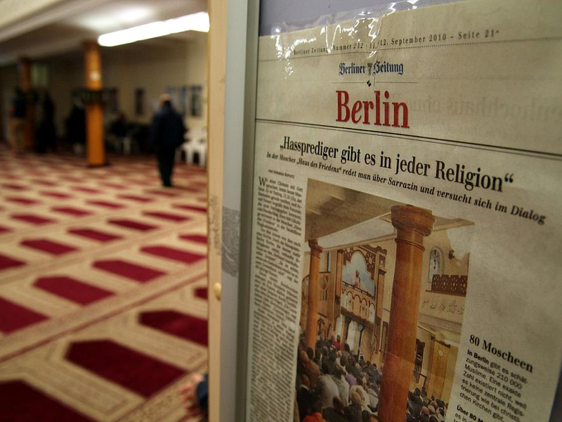 Zeitungsausschnitt über Hassprediger in einer Berliner Moschee (Archiv) - Foto: über dts Nachrichtenagentur
