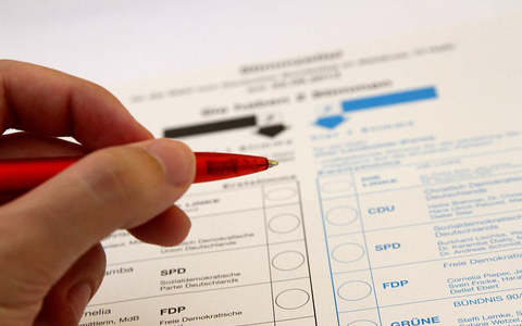 Stimmzettel für die Bundestagswahl - Foto: über dts Nachrichtenagentur