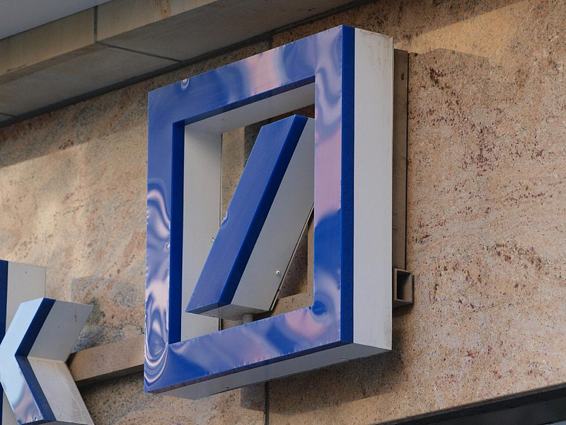 Deutsche Bank-Logo (Archiv) - Foto: über dts Nachrichtenagentur