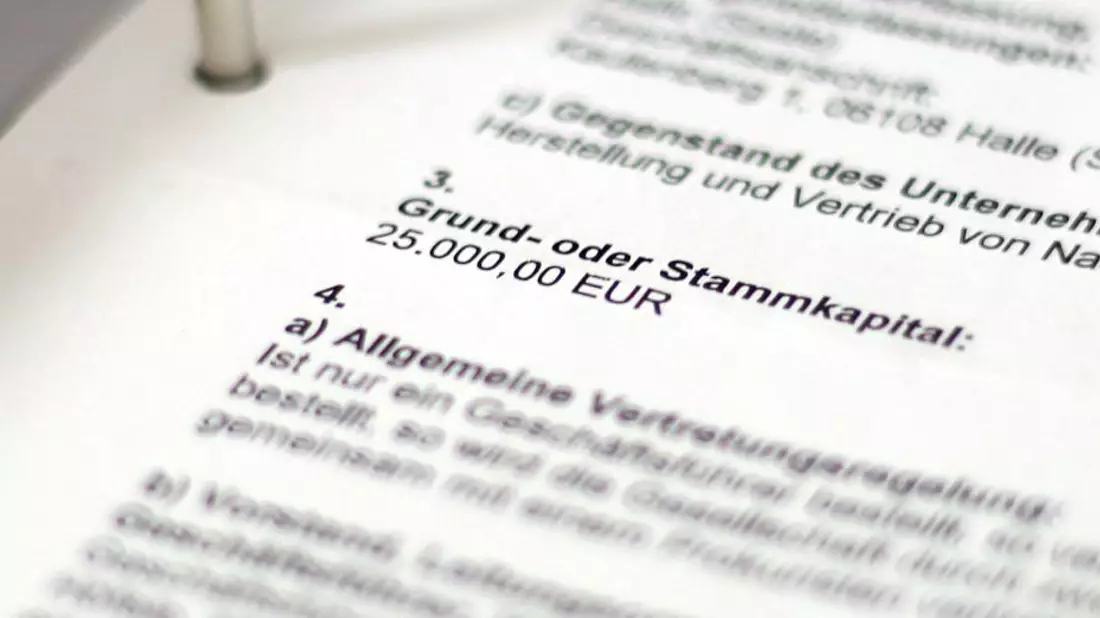 Gewerbeanmeldung einer GmbH (Archiv) - Bild: über dts Nachrichtenagentur